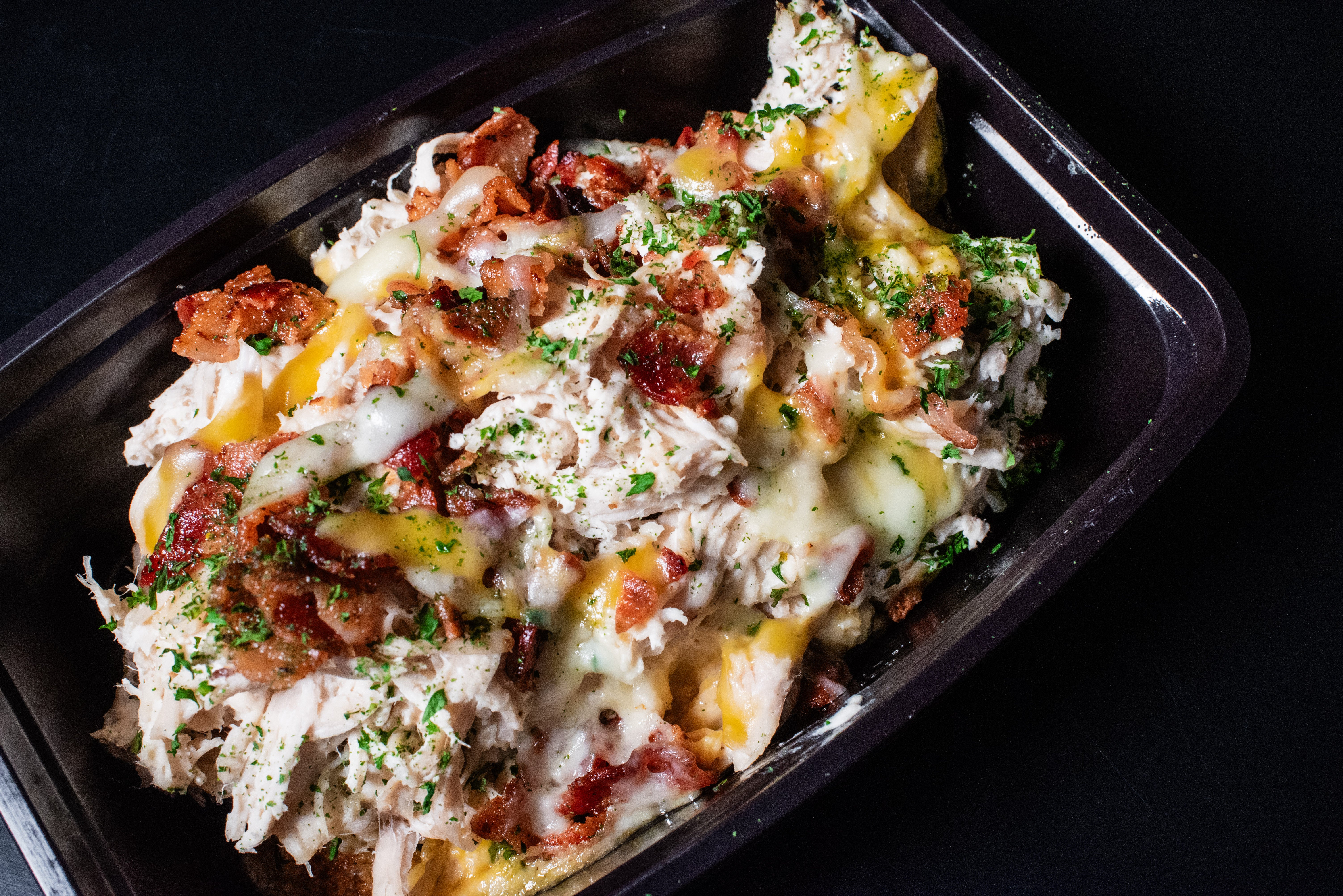 1 lb. of KETO Crack Chicken