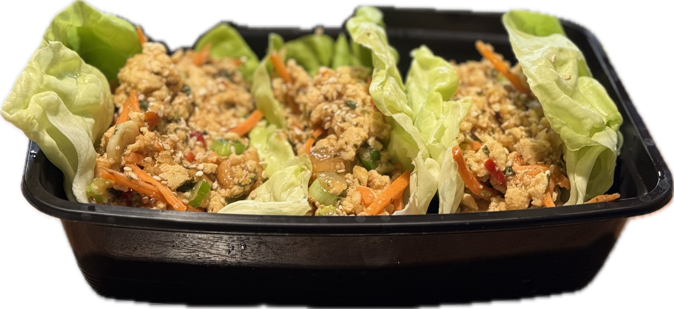 Asian Style Tofu Lettuce Wrap (3)