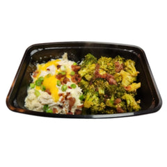 KETO Crack Chicken with Coconut Amino Broccoli