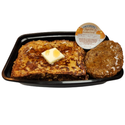 Protein French Toast with Turkey Sausage